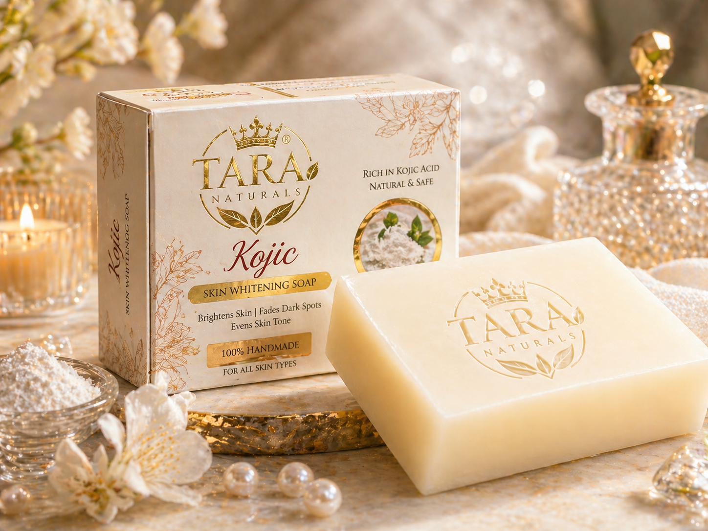 kojic skin whitening soap